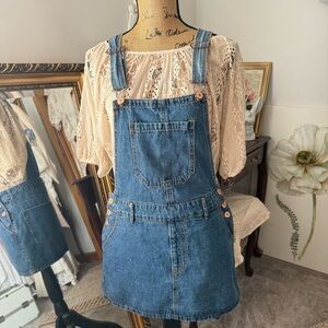 Forever 21 Blue Denim Mini Dress